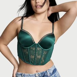 Victoria secret VERY SEXY Bombshell Add-2-Cups Shine Strap Push-Up Corset Top