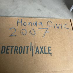 2007 Honda Civic DETROITY AXLE