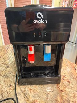 Avalon Countertop Hot & Cold Water Dispenser / Cooler – Black