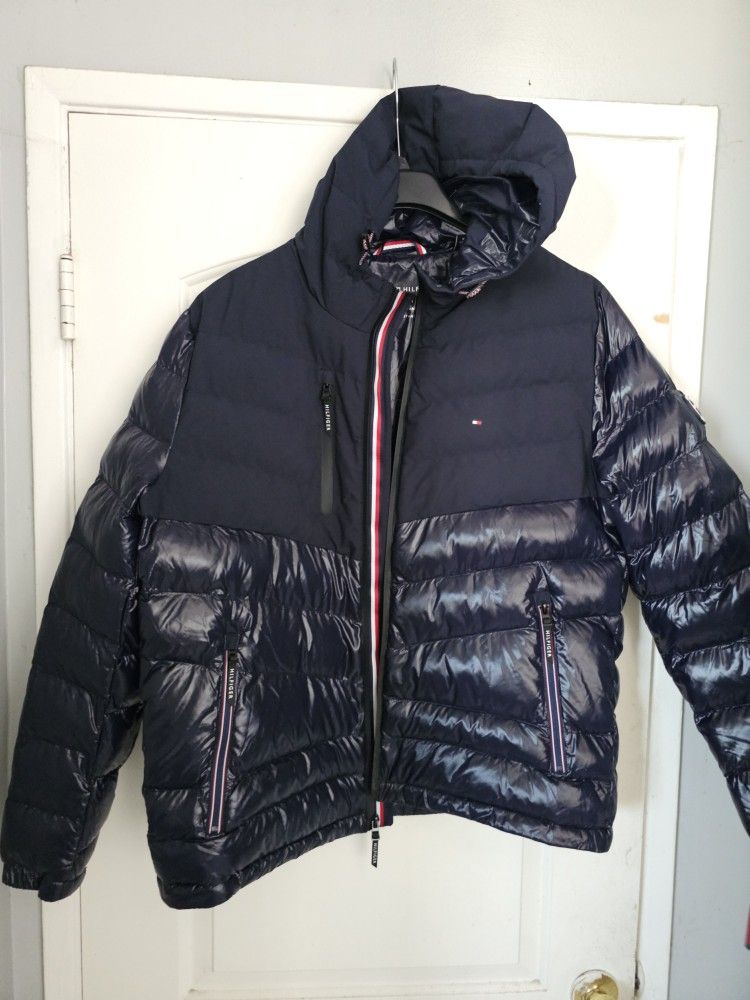 Men's Tommy Hilfiger Jacket Blue Xl
