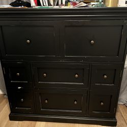 Secretary That Opens To Desk