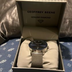 Geoffrey Beene Diamond Watch