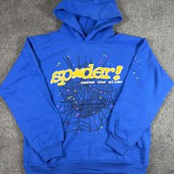 Sp5der Magenta Hoodie, Brand New With Tags