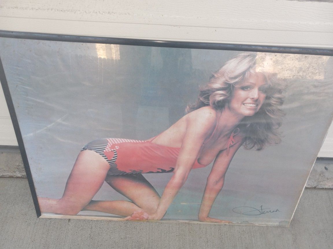 Farrah Fawcett Majors Bikini Poster