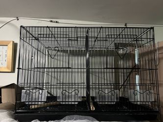 Jaula Dividida Para Aves
