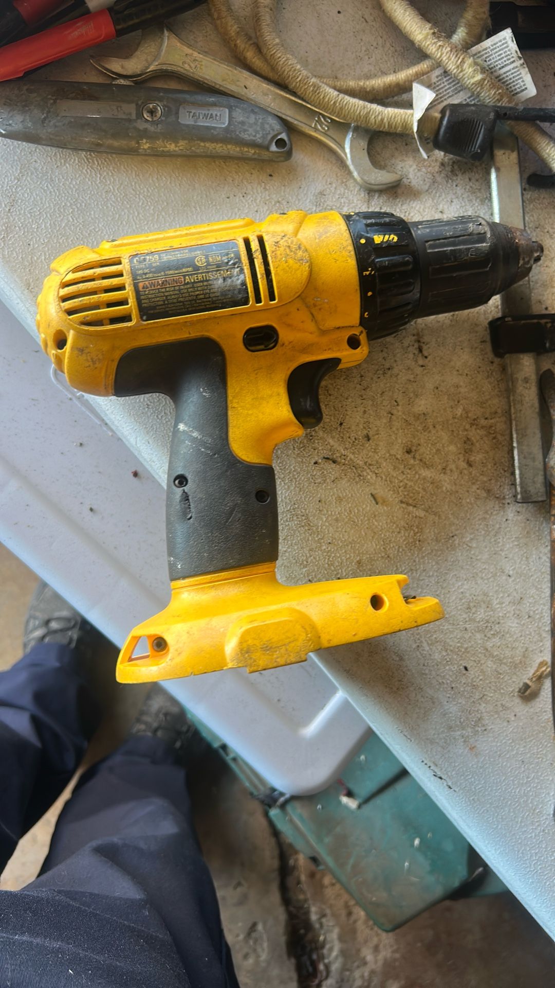 Dewalt 18v bat drill