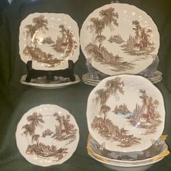 12 PCs Old Mill Dinner Set