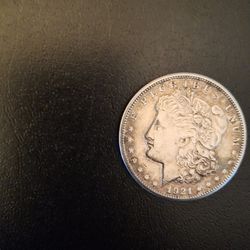 1921 Silver Morgan Dollar