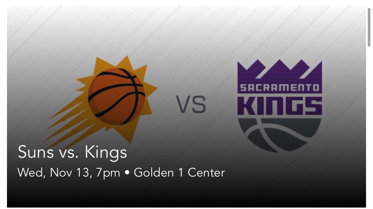 Kings vs Suns (11/13) 3 total