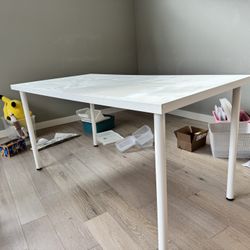 [moving Sale] ikea Linnmon Table With Legs