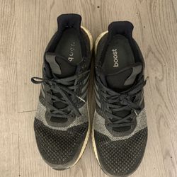 adidas ultraboost black/grey size 10.5 US