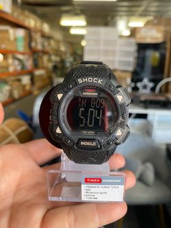 TIMEX Expedition Digital Men's Watch T49896 Blackout Shock Resistant