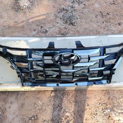 2022 To 2024 Hyundai Santa Cruz Front Grill And Emblem OEM Original