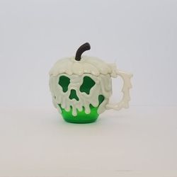 Disney Parks Snow White Evil Queen Poison Apple glow in the dark cup