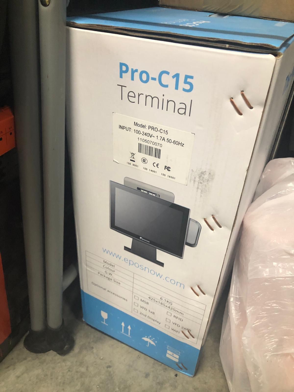 EPOSNOW RETAIL COMPLETE RETAILS SYSTEMS (TOUCH SCREEN MONITORS, CREDIT/DEBIT CARD READERS, BARCODE READERS, CASH REGISTERS, RECEIPT PRINTERS)