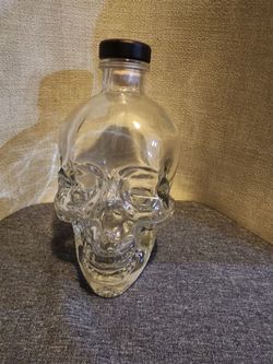 EMPTY! Crystal head vodka bottles
