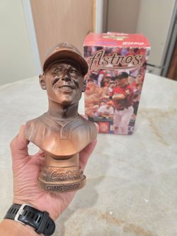 Houston astros Craig biggio bronze bust statue