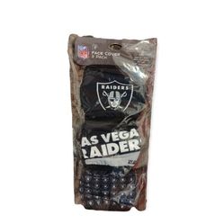 Raiders FACE MASK 3 pack NFL official face Cover