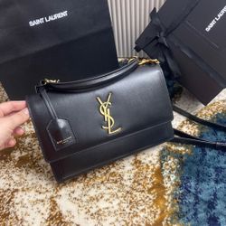 YSL Sunset Series Black Bag With Box 