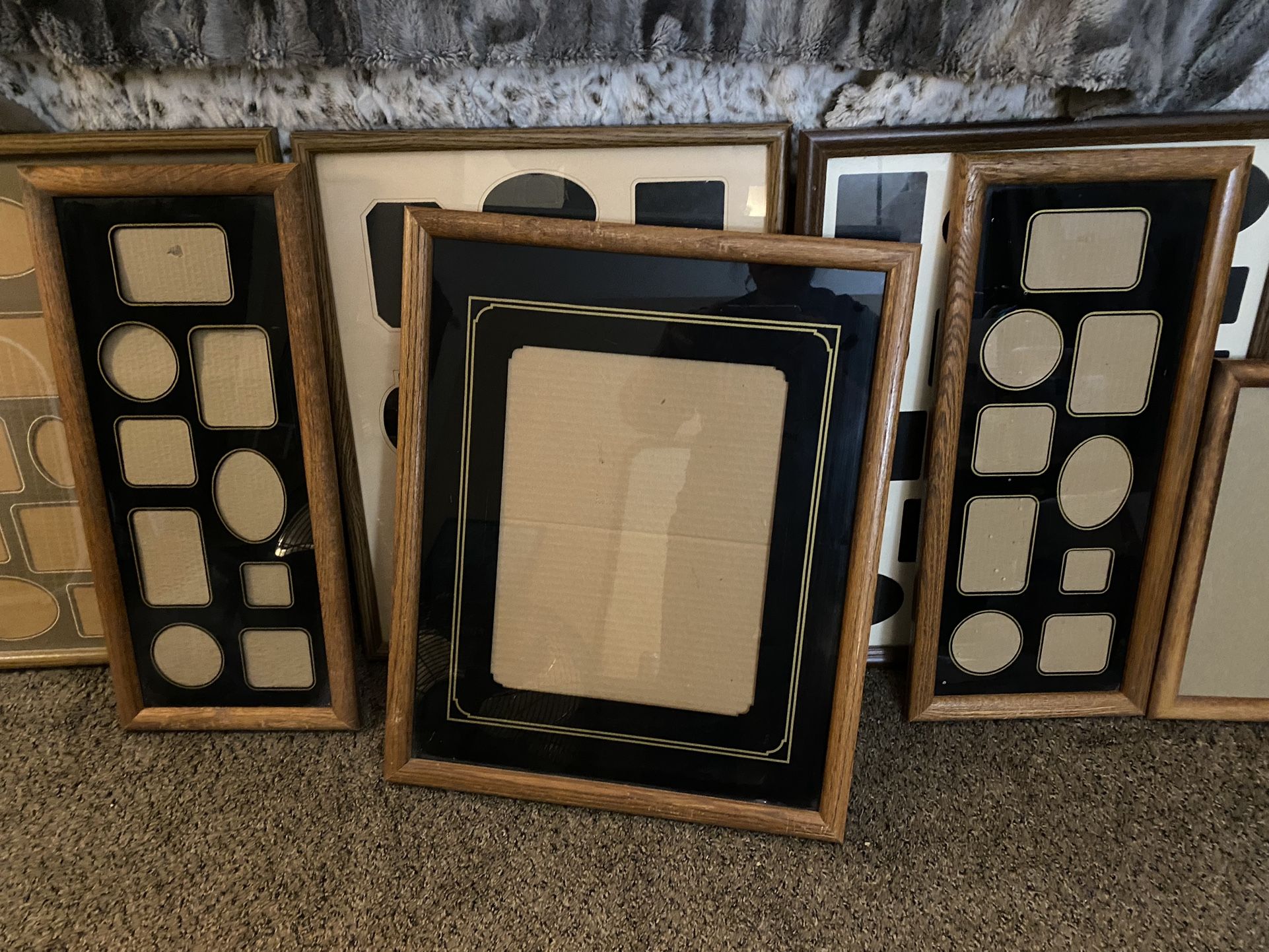 Collage Frames Set Wood