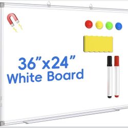 Brand new white board 36"x24" 
