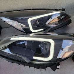 13-16 Ford Escape LED DRL Projector Headlights Luces Calaveras Micas Faros Focos Faroles 