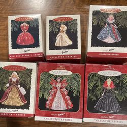 Hallmark Holiday Barbie Ornaments