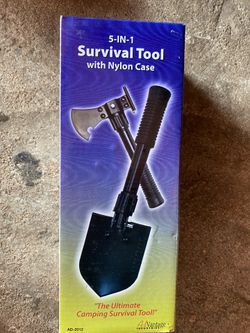5 in 1 Survival Tool W/ Case