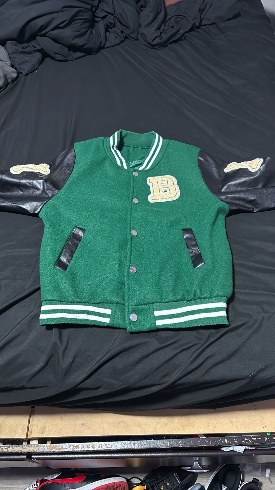 Green Varsity Jacket
