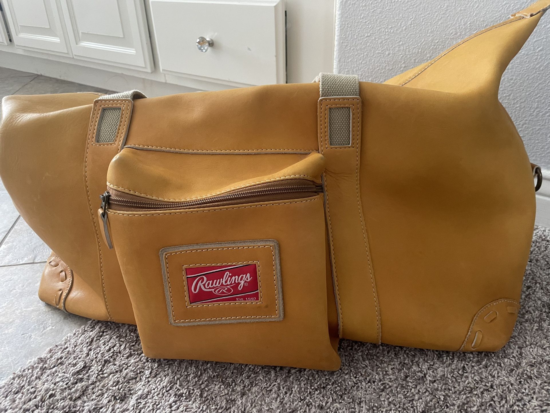 Rawlings Leather Duffle Bag