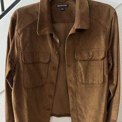 Michael Kors Mens Brown Corduroy Jacket