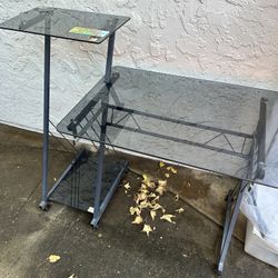 Glass Desk 