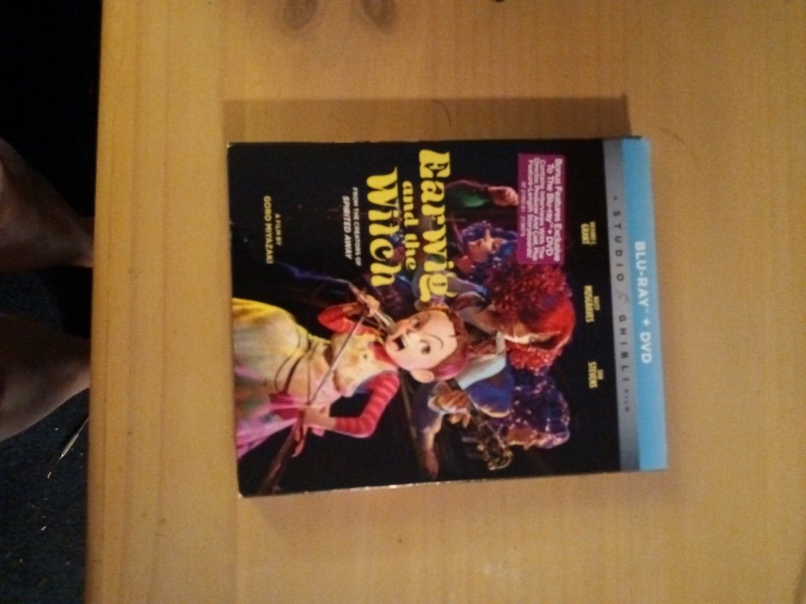 Studio Ghibli Earwig And The Witch DVD And Blu-ray $1 OBO
