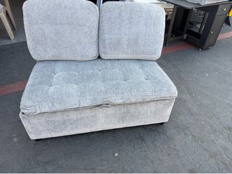 Two seated storage sofa ( Firm price brand new )