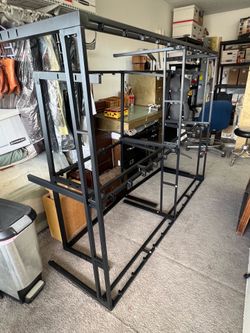 24” tall queen bed frame