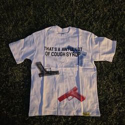 White Cough Syrup Tee Size m