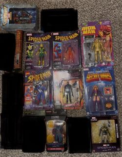 PRICES LISTED!! Marvel Legends Spider Man Electro Iron man Doctor Strange Thor Etc….