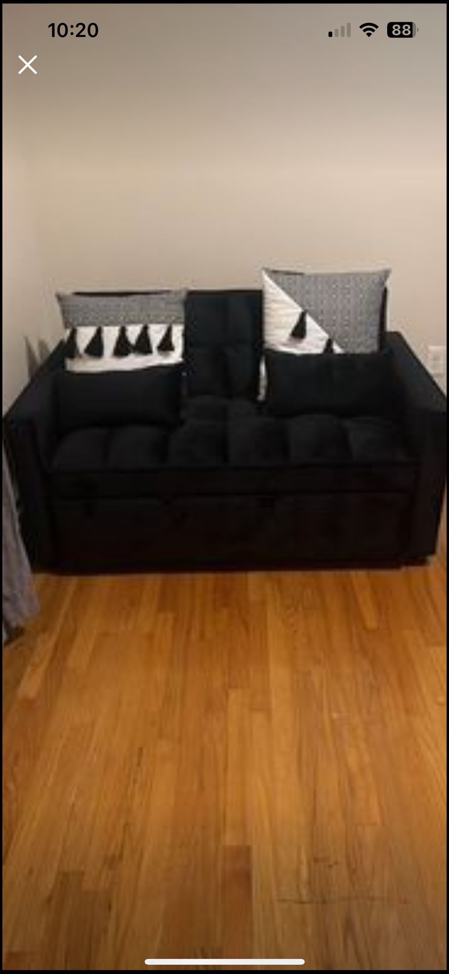 Black Sofa Bed! 