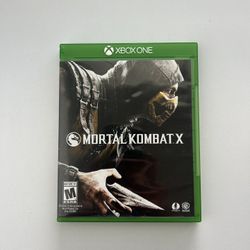 Mortal Kombat X XBOX ONE Game Disc With Case