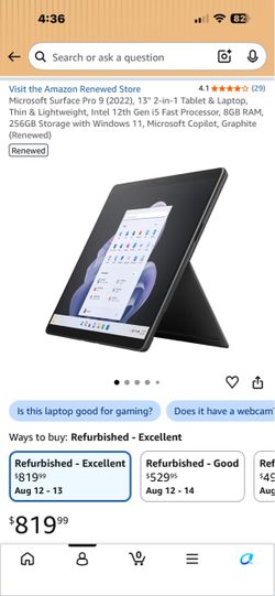 Surface pro 9