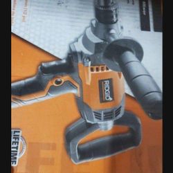 RIDGID CORDED MUD MIXER NEW
