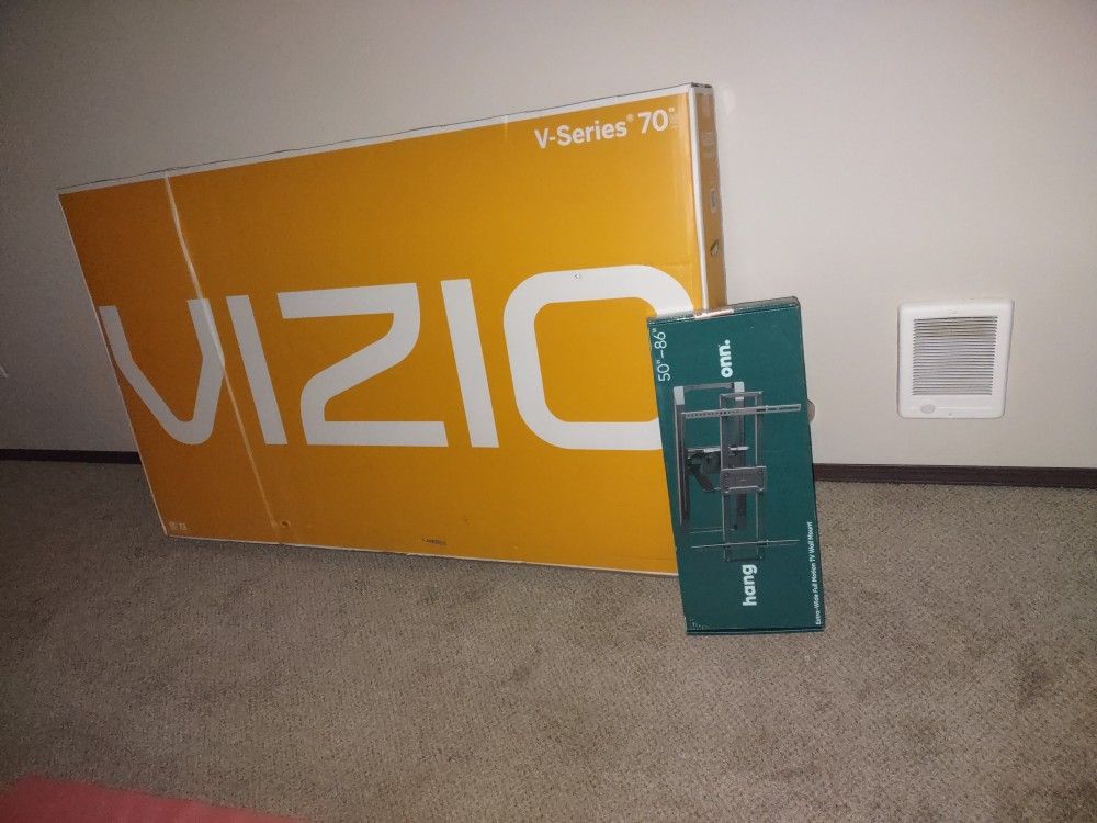 70' Vizio Smart TV w/Wall Mount