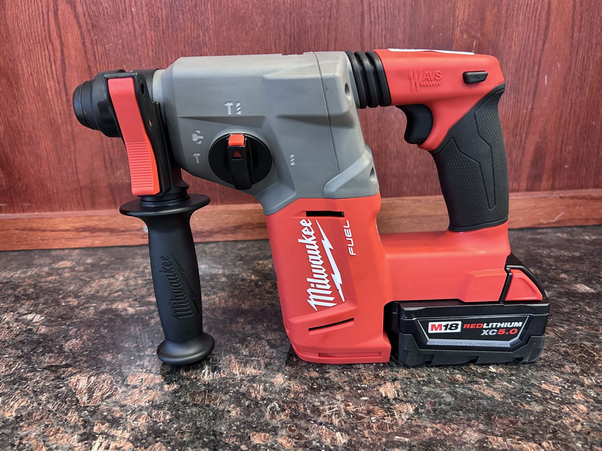 Milwaukee Fuel M18 1” SDS Plus Hammer Drill