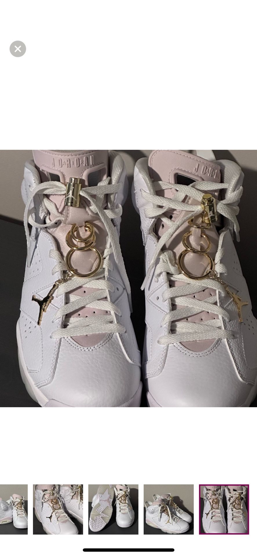 Air Jordan Retro 6s Golden Hoops
