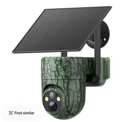 4G LTE Solar Security Camera 2K HD