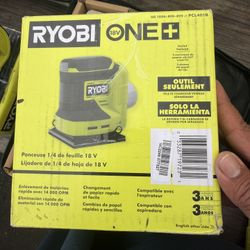 RYOBI ONE+ 18V Cordless 1/4 Sheet Sander (Tool Only