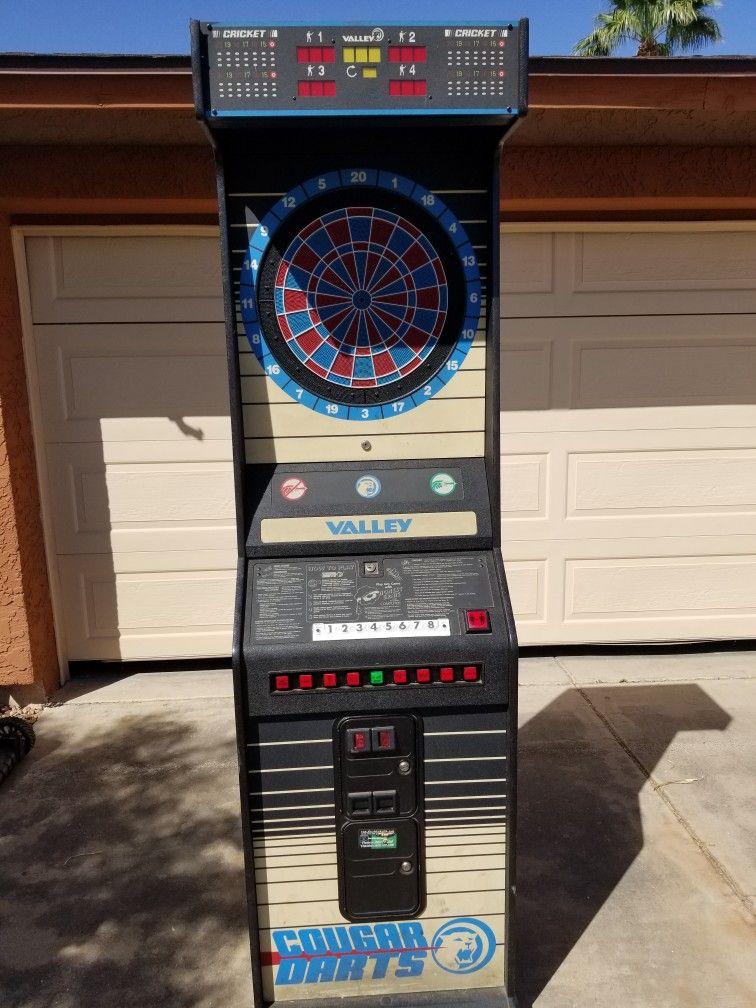 Valley Cougar Coin Operated Dartboard for Sale in Phoenix, AZ OfferUp