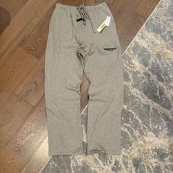 🆕 Essentials Fear of God Sweatpants – Dark Oatmeal – Large