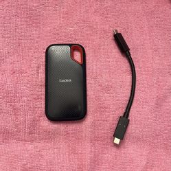 1TB Sandisk External Extreme Portable SSD 