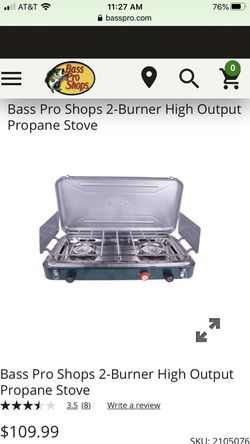 Bass Pro Shops 2-Burner Propane Stove